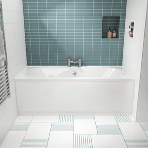 Round 1700mmx700mm Double Ended Bath